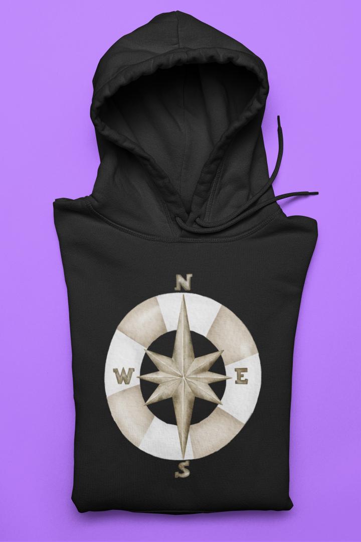 Women's NEWS Hoodie Sweatshirt Black by ZealforTee