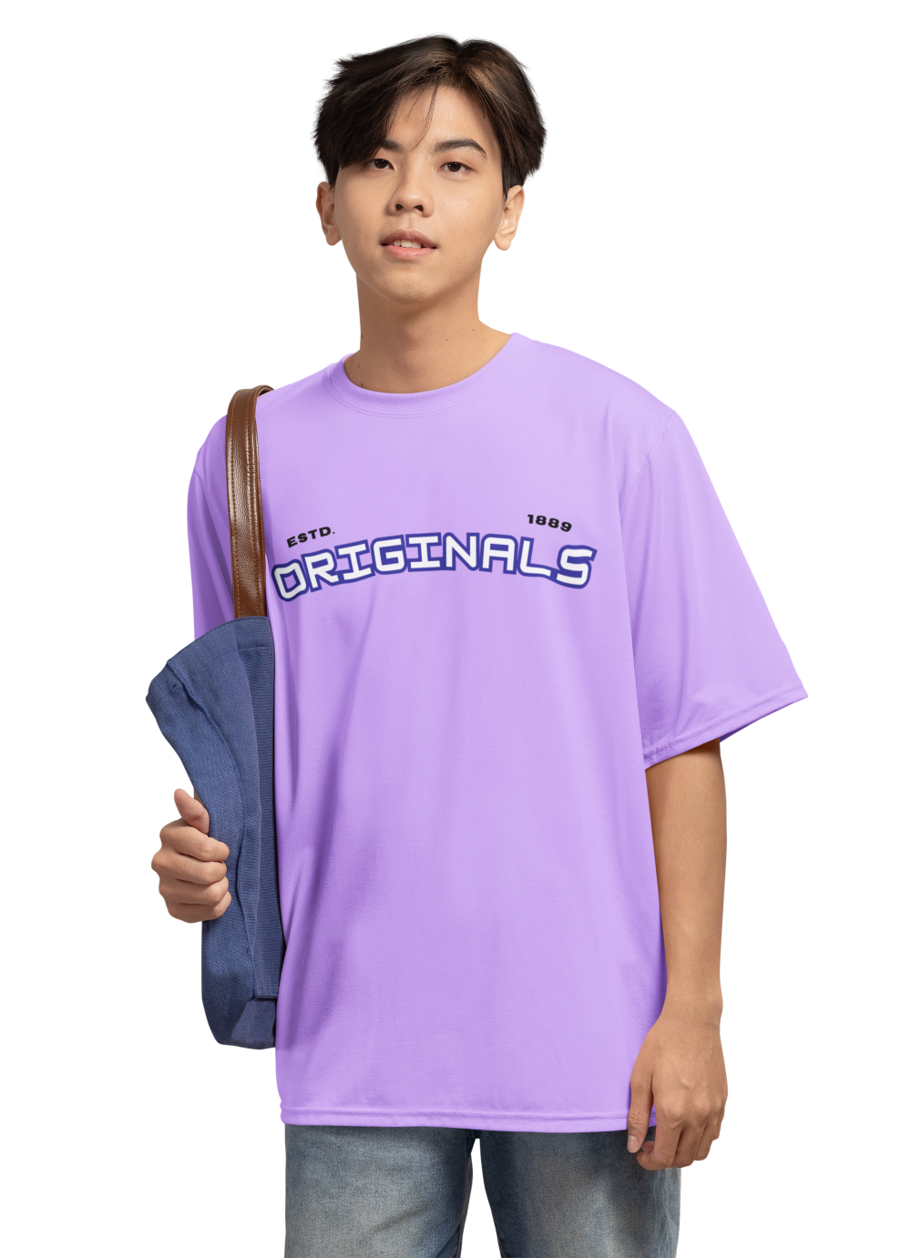 Men's Originals T-Shirt Iris Lavender by ZealforTee