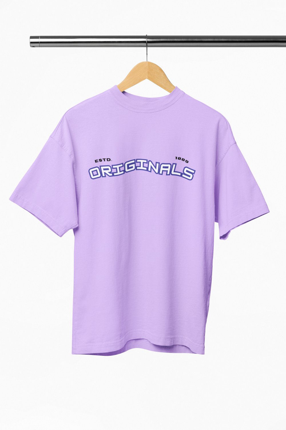 Men's Originals T-Shirt Iris Lavender by ZealforTee