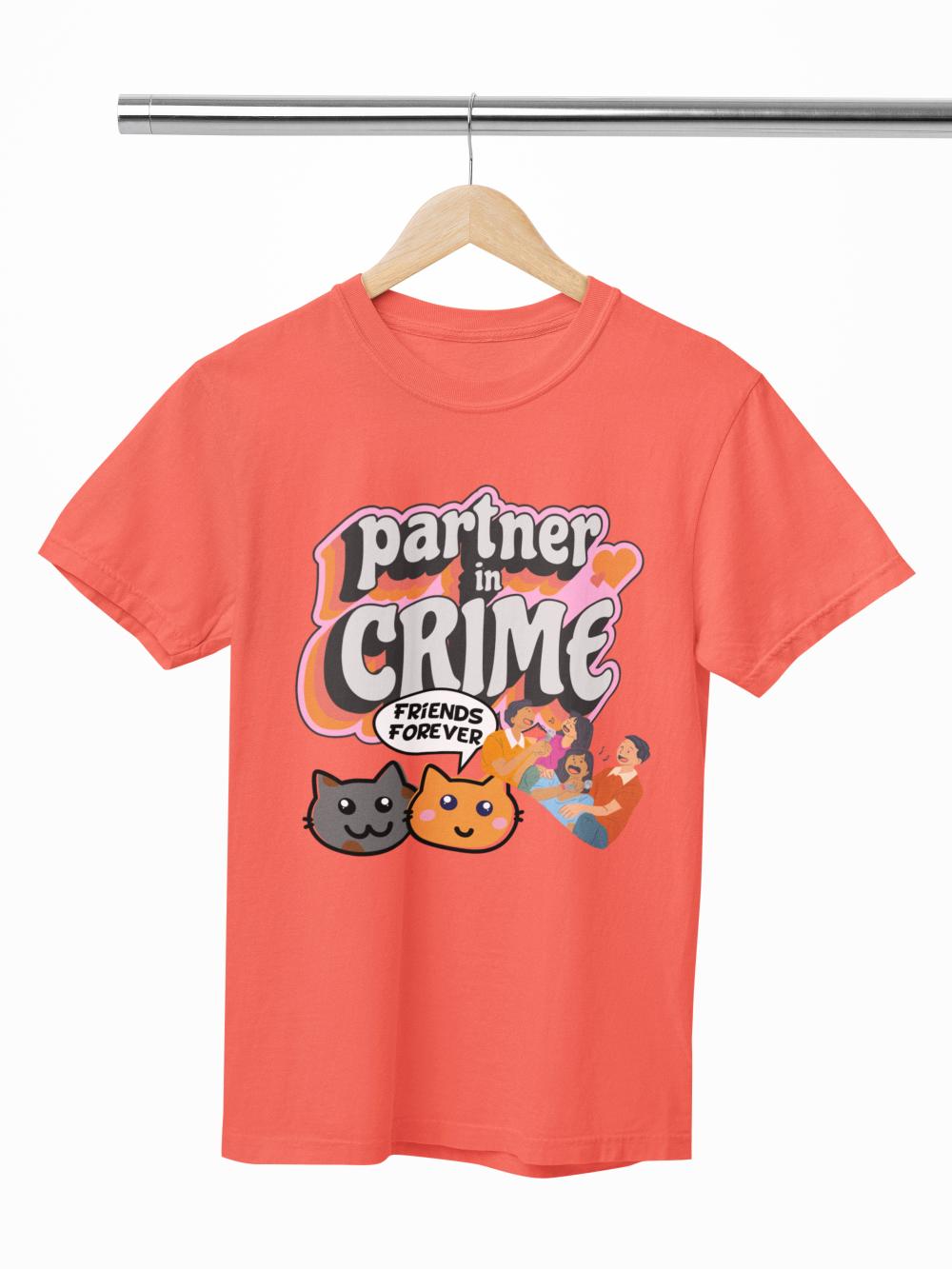Men's Partner in Crime T-Shirt Wild Watermelon by ZealforTee