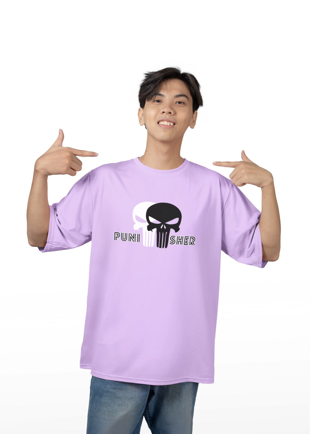 Men's Punisher T-Shirt Pink by ZealforTee