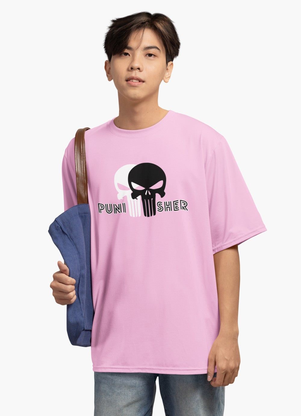Men's Punisher T-Shirt Iris Lavender by ZealforTee