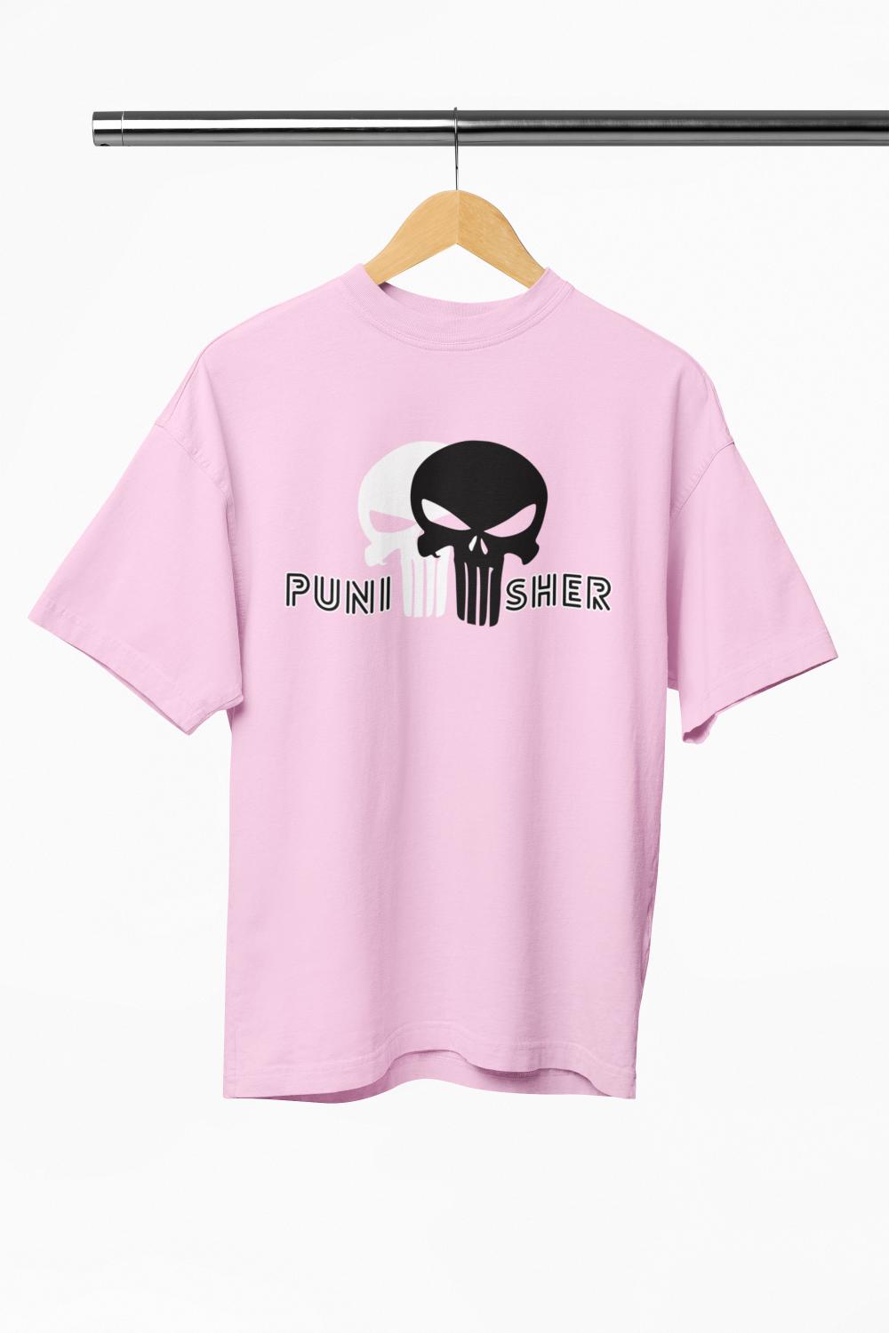Men's Punisher T-Shirt Pink by ZealforTee