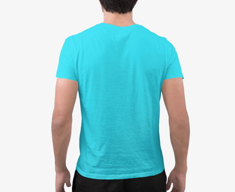 Men's Ghost on Skates Classic T-shirt SkyBlue by ZealforTee