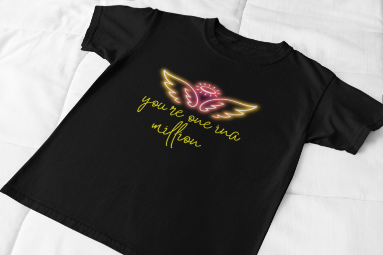 Men's You Are In Million T-shirt Black by ZealforTee