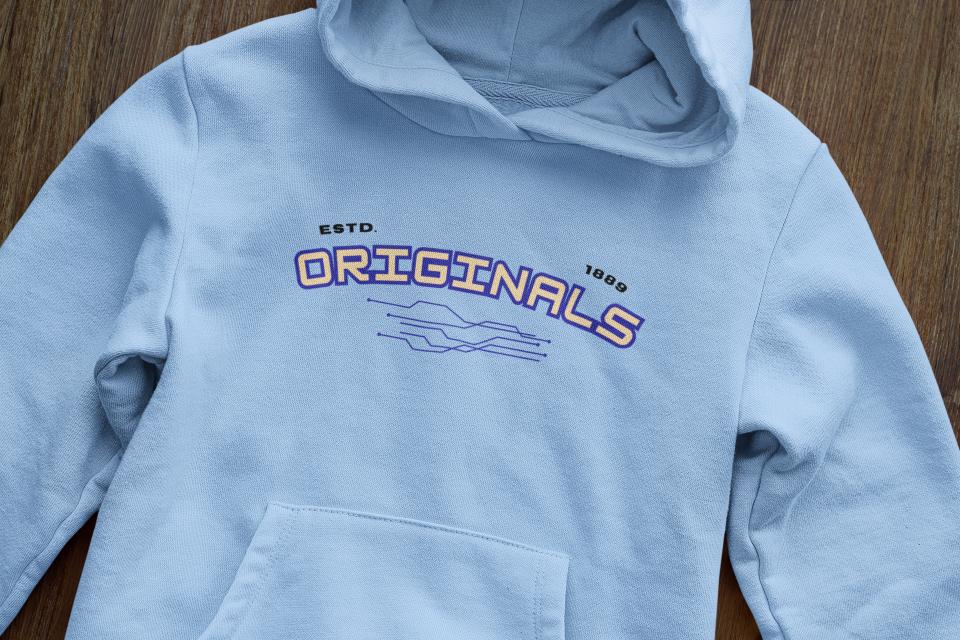 Men Hoodie Sweatshirt: Old School S by ZealforTee