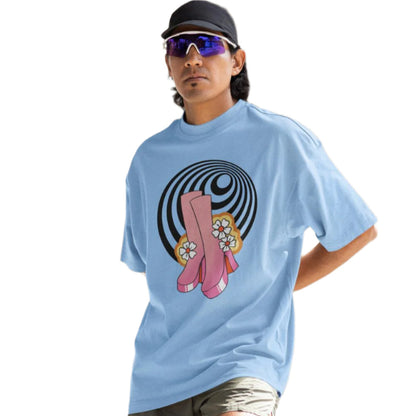 Men's Experimental Pattern Oversized T shirt XS by ZealforTee