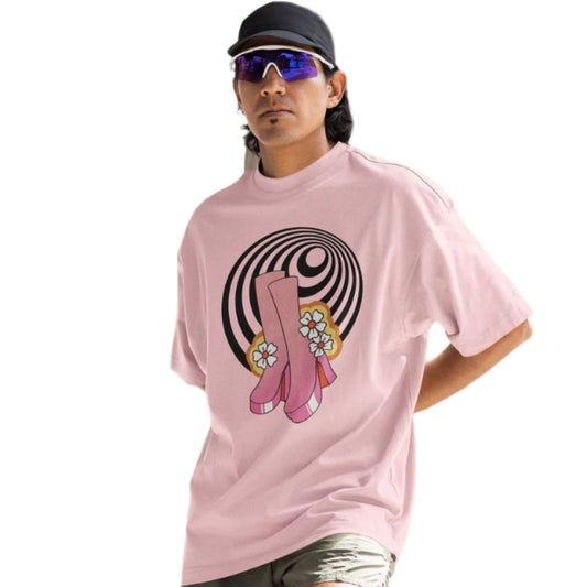 Men's Experimental Pattern Oversized T shirt XS by ZealforTee