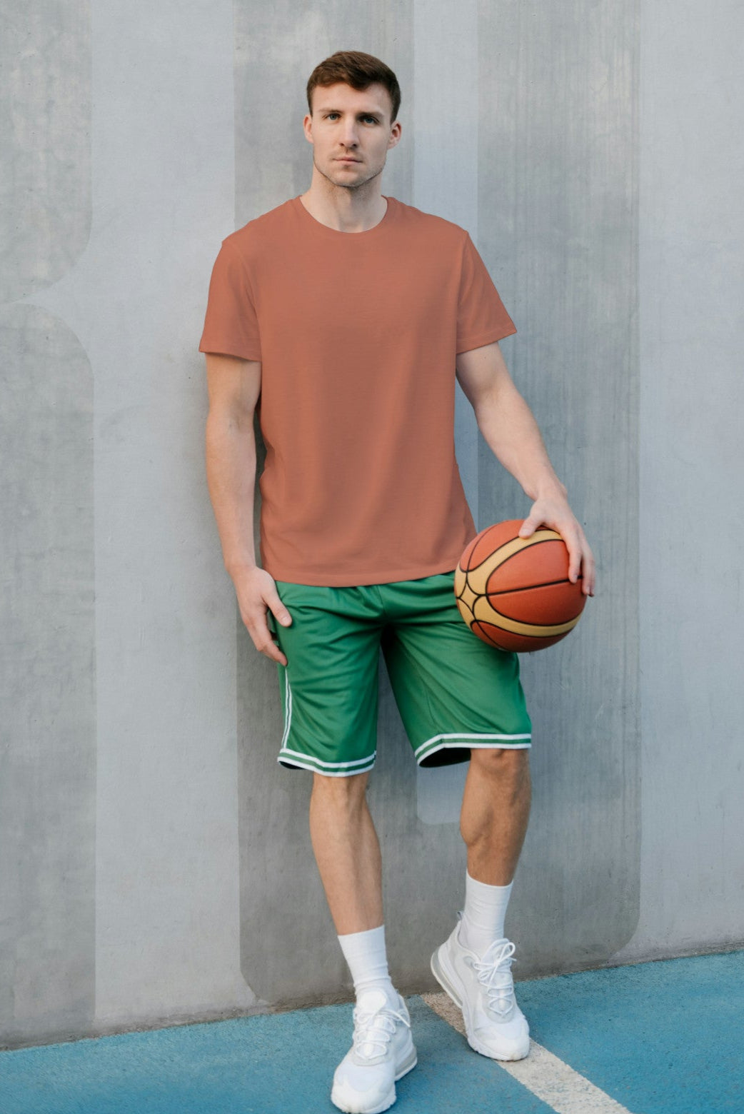 Men's Plain Coral Classic T-shirt by ZealforTee