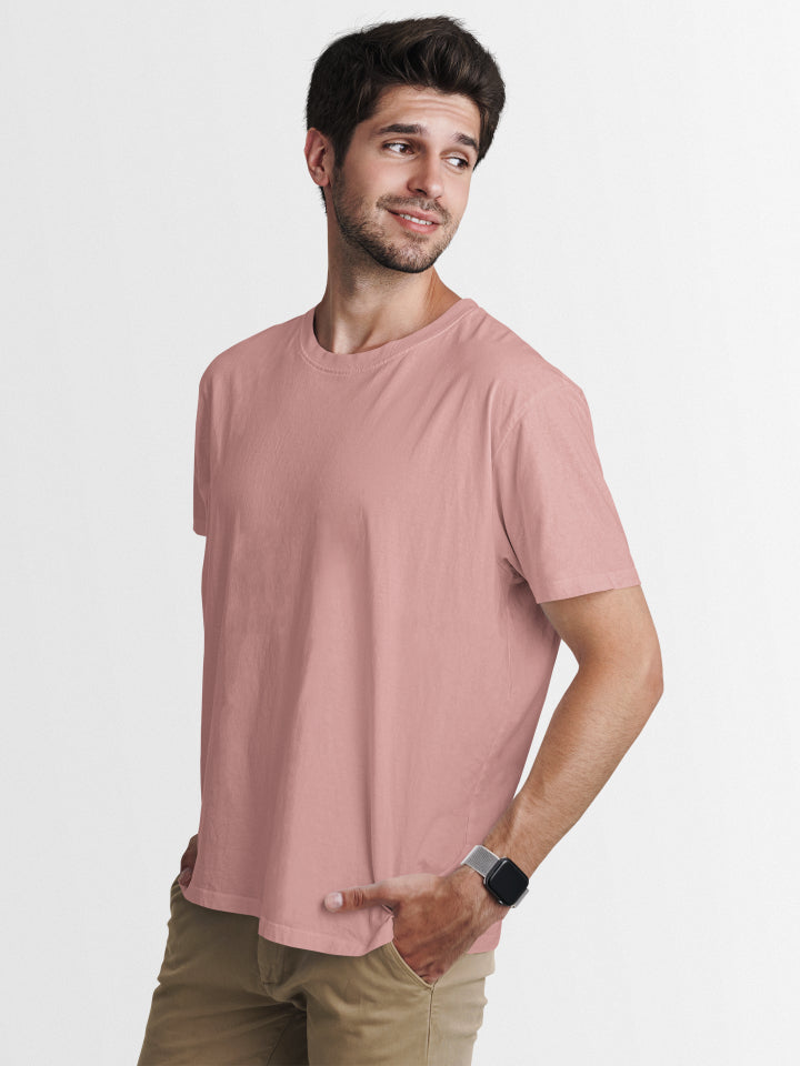 Men Solid Flamingo Classic T-shirt by ZealforTee