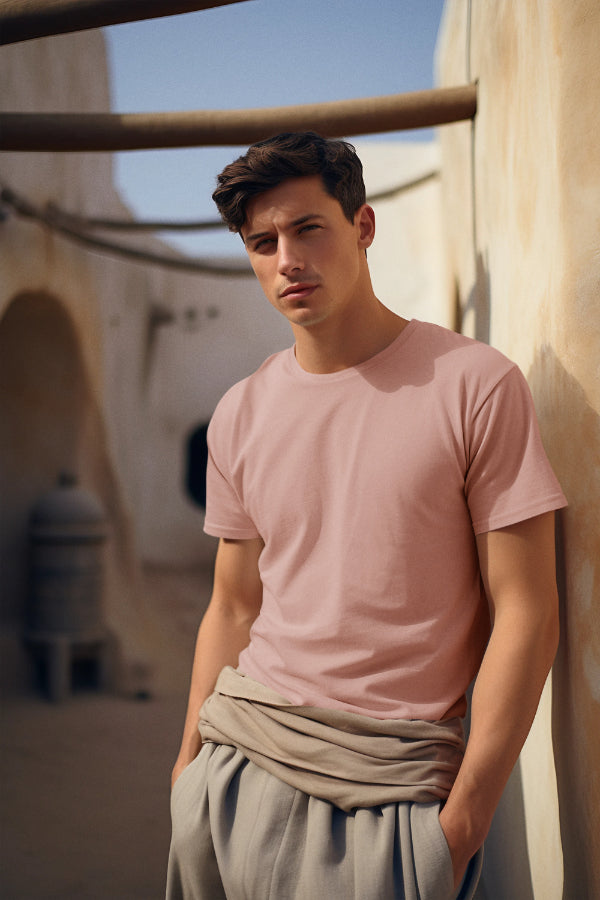 Men's Plain Flamingo Classic T-shirt by ZealforTee