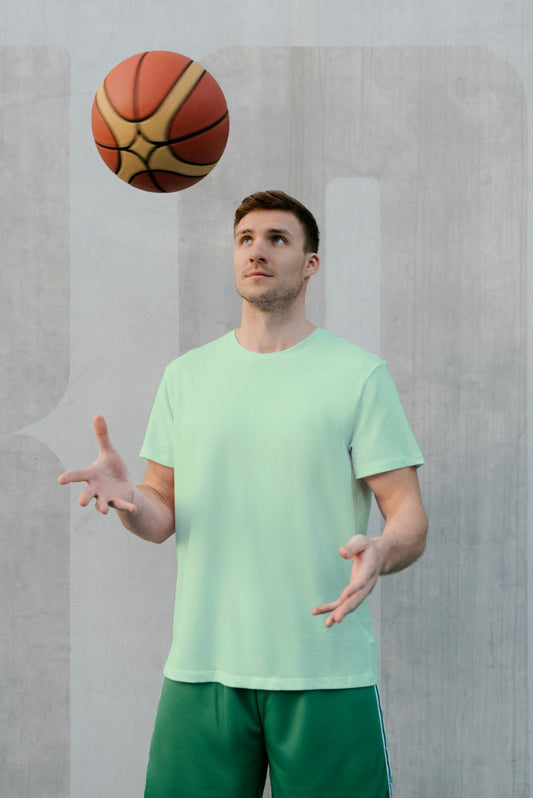 Men's Plain Jade Classic T-shirt by ZealforTee