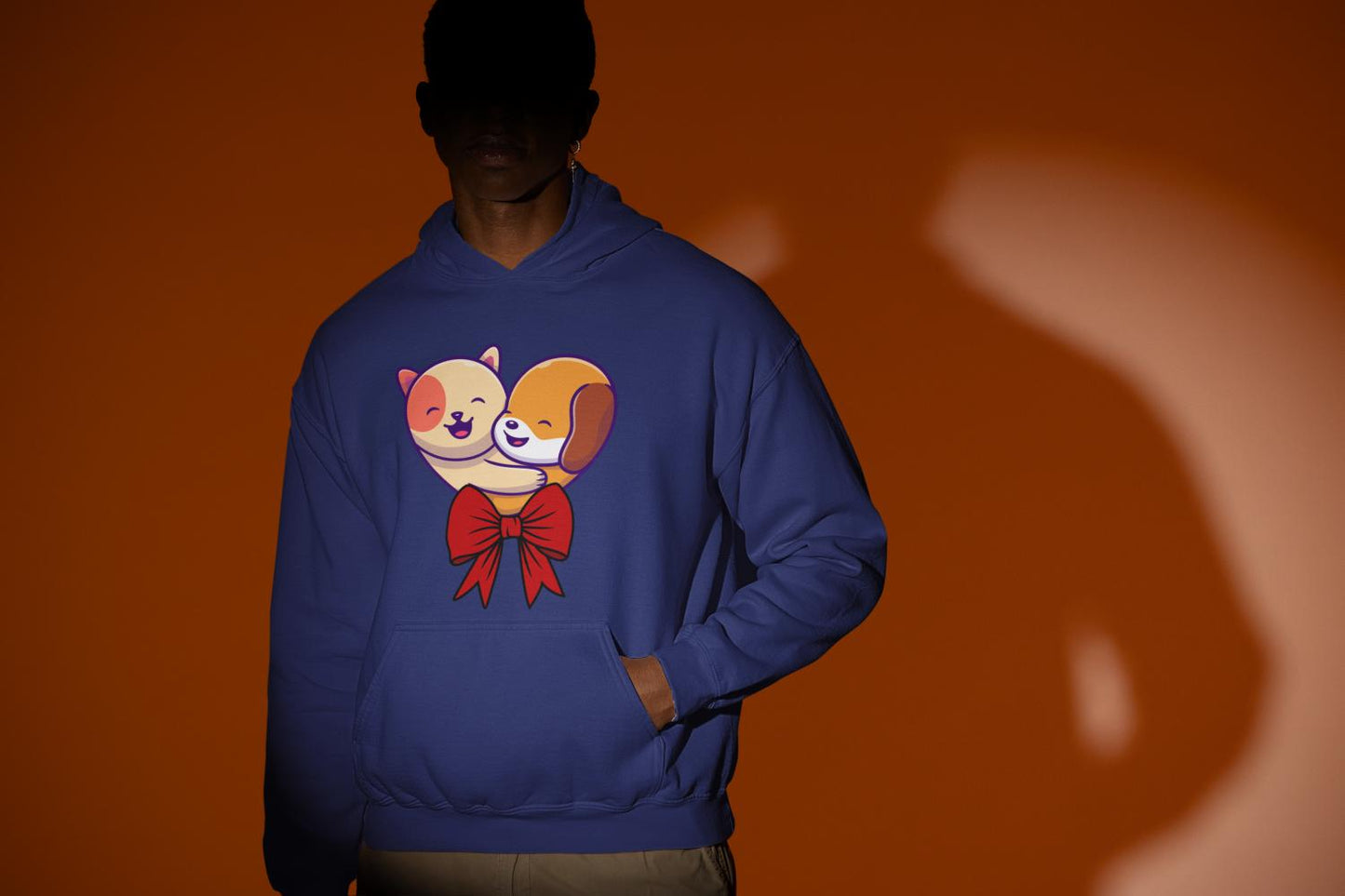 Men's Poochies Hoodie Sweatshirt Black by ZealforTee