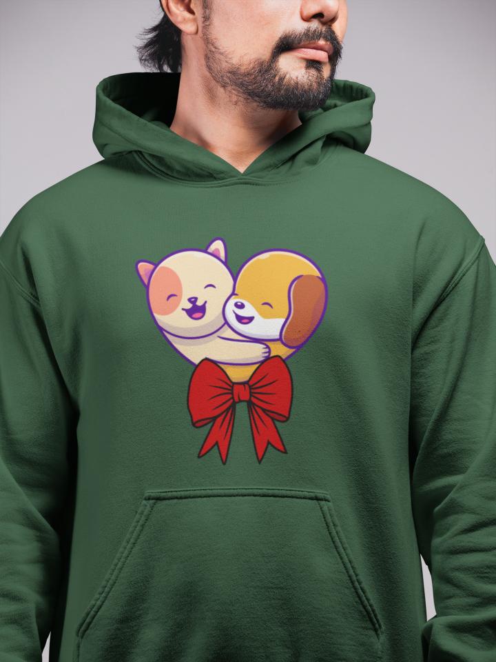 Men's Poochies Hoodie Sweatshirt Royal Blue by ZealforTee