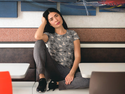 Women's Rabbits All Over Print T-shirt