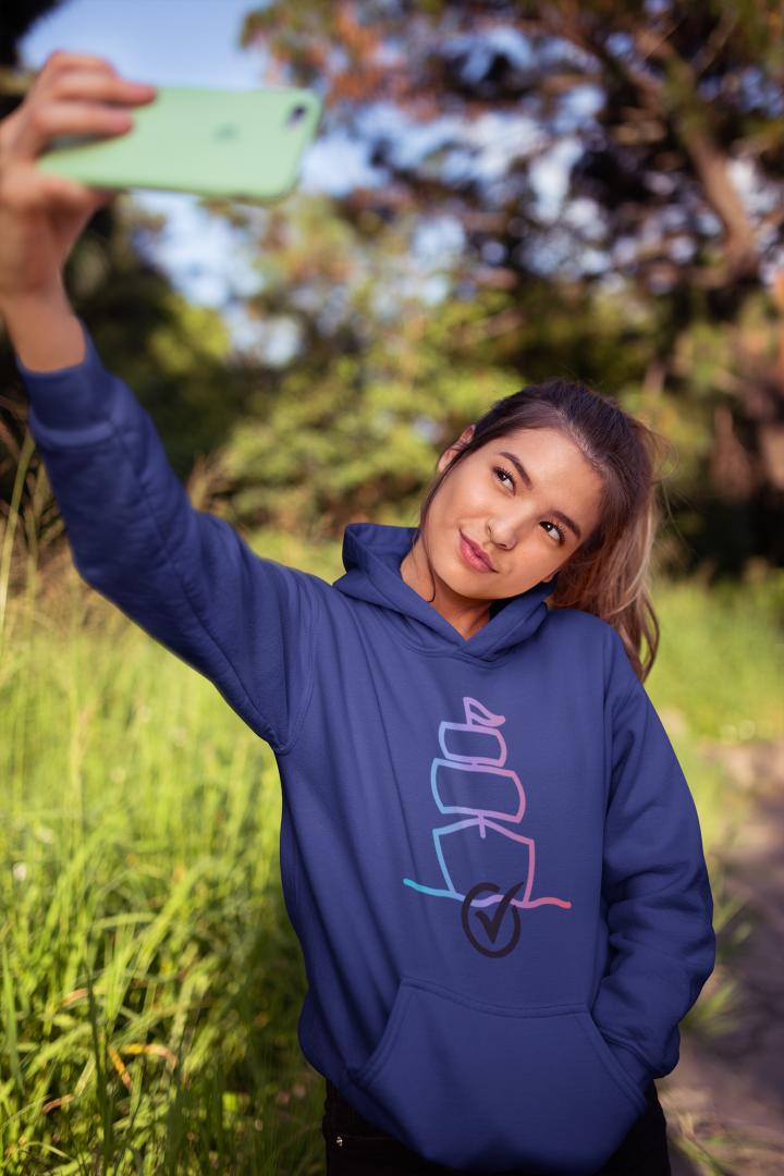 Women's Boat Hoodie Sweatshirt White by ZealforTee