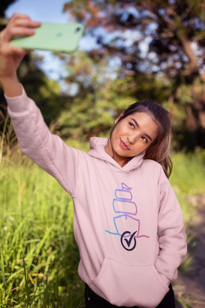 Women's Boat Hoodie Sweatshirt Black by ZealforTee