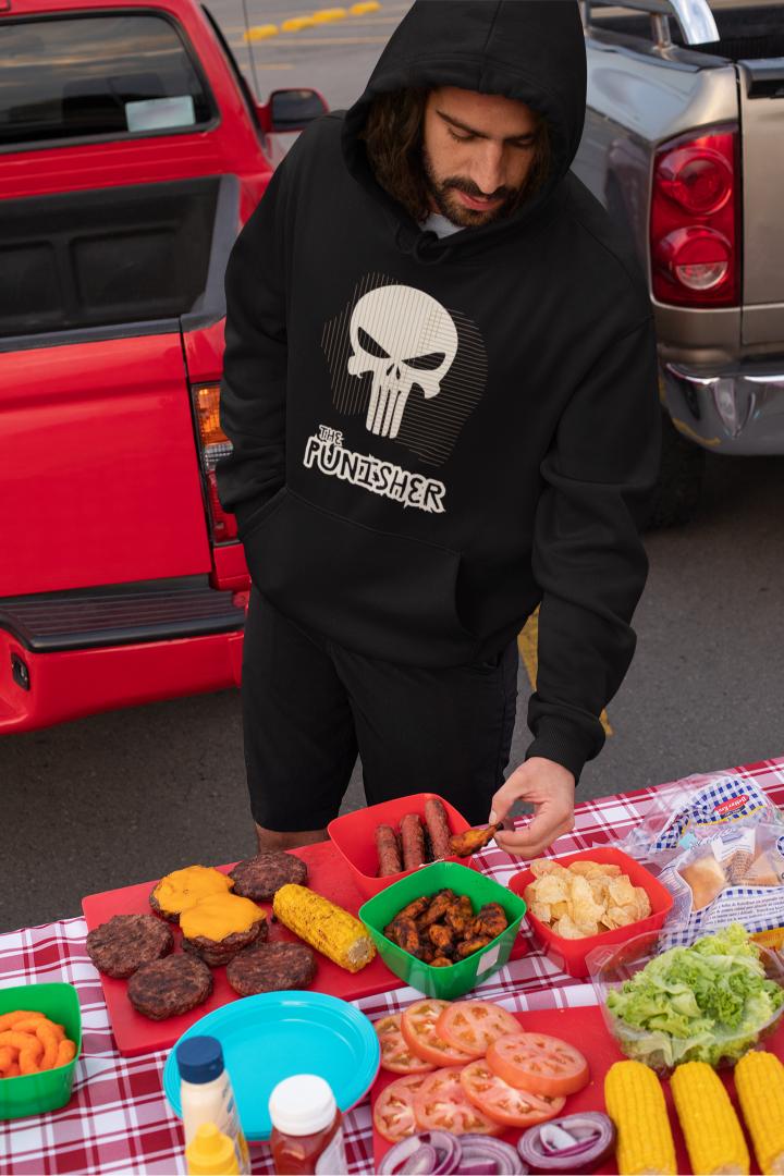 Men's The Punisher Hooded Sweatshirt XS by ZealforTee