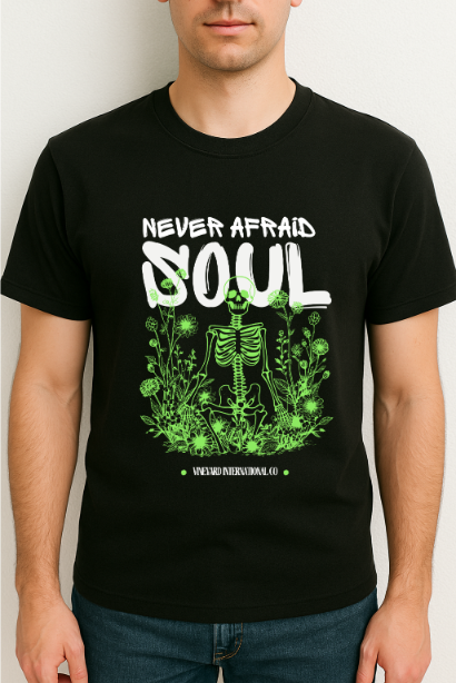 Men Soul Black Tee by ZealforTee
