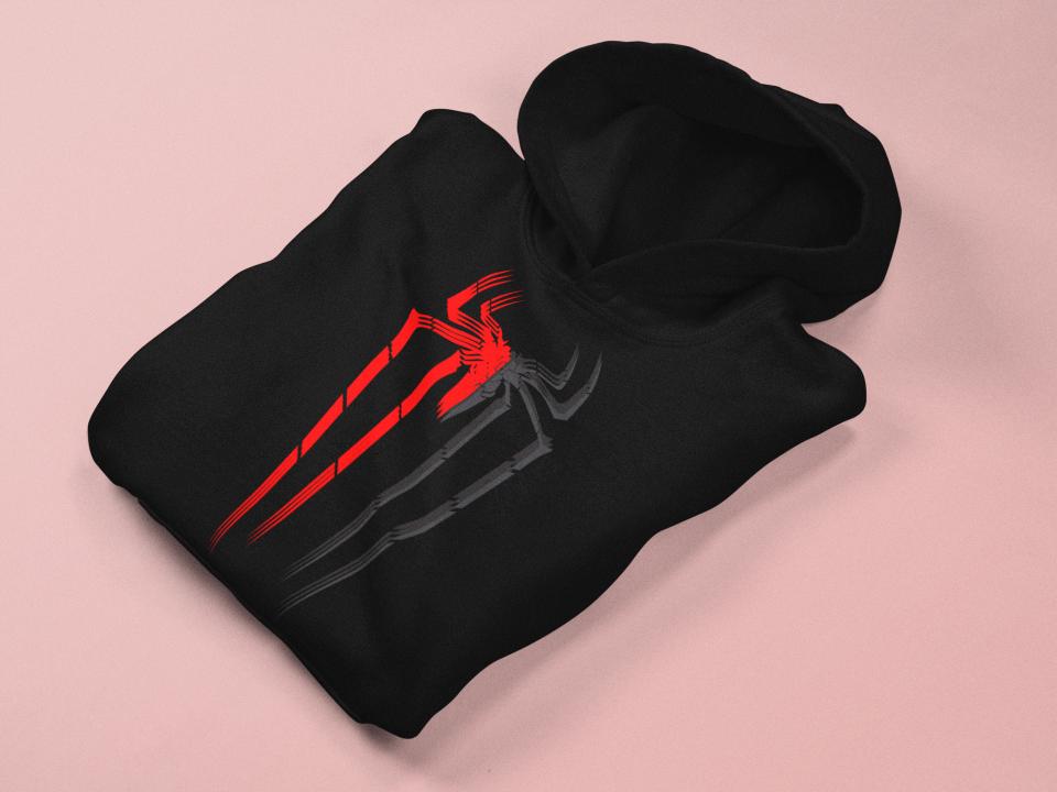 Men's Spidey Sigil Hooded Sweatshirt S by ZealforTee