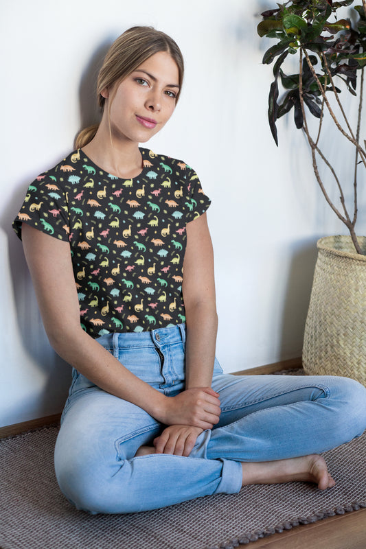 Women's Seamless Dinos T shirt