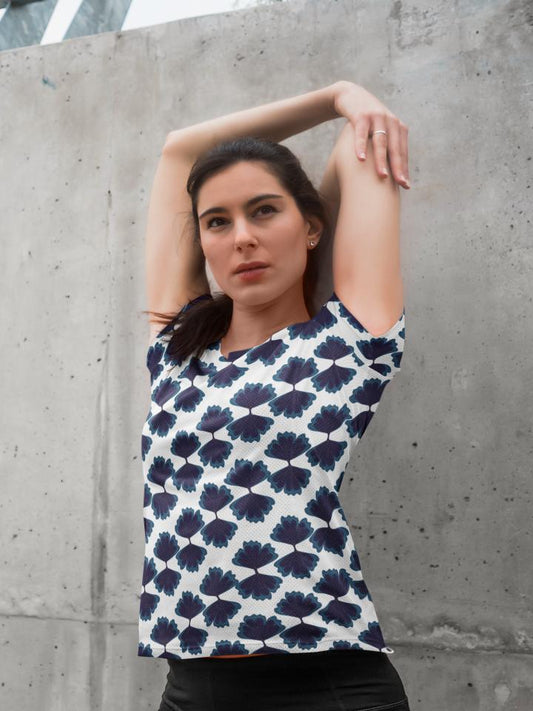 Women's Autumn All Over Print T-shirt