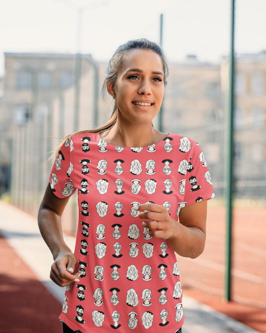 Women's Friends All Over Print T-shirt