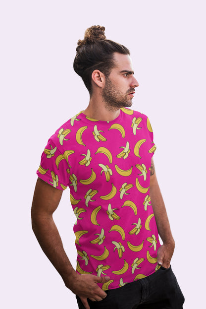 Men's All Over Print Bananas T-shirt