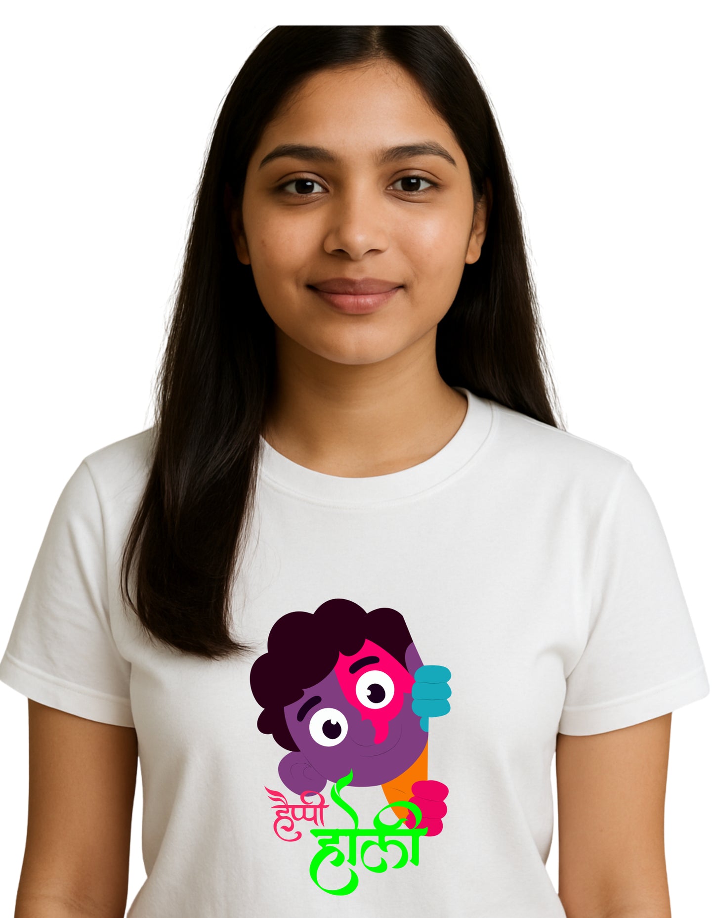 Women Holi Tshirt