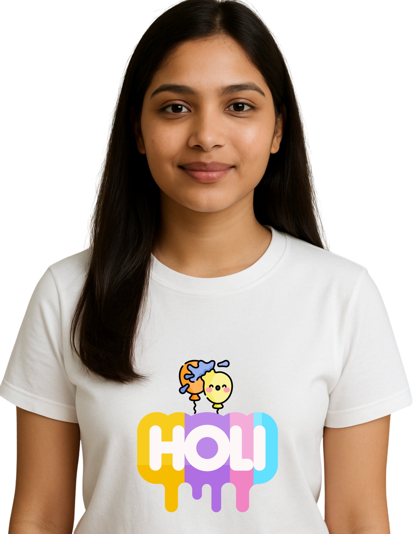 Women Holi Tshirt