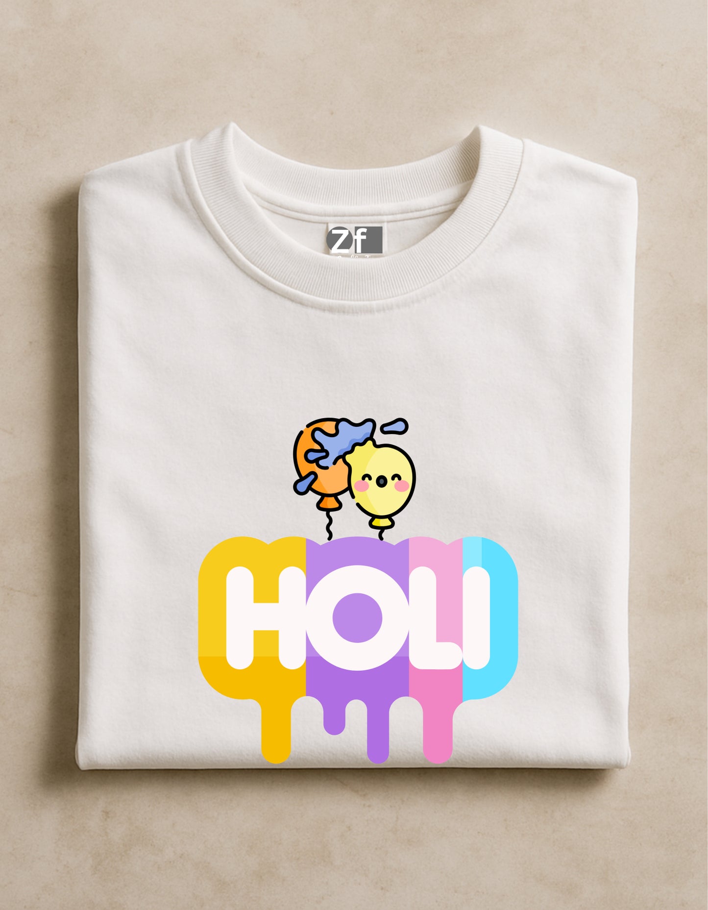 Women Holi Tshirt