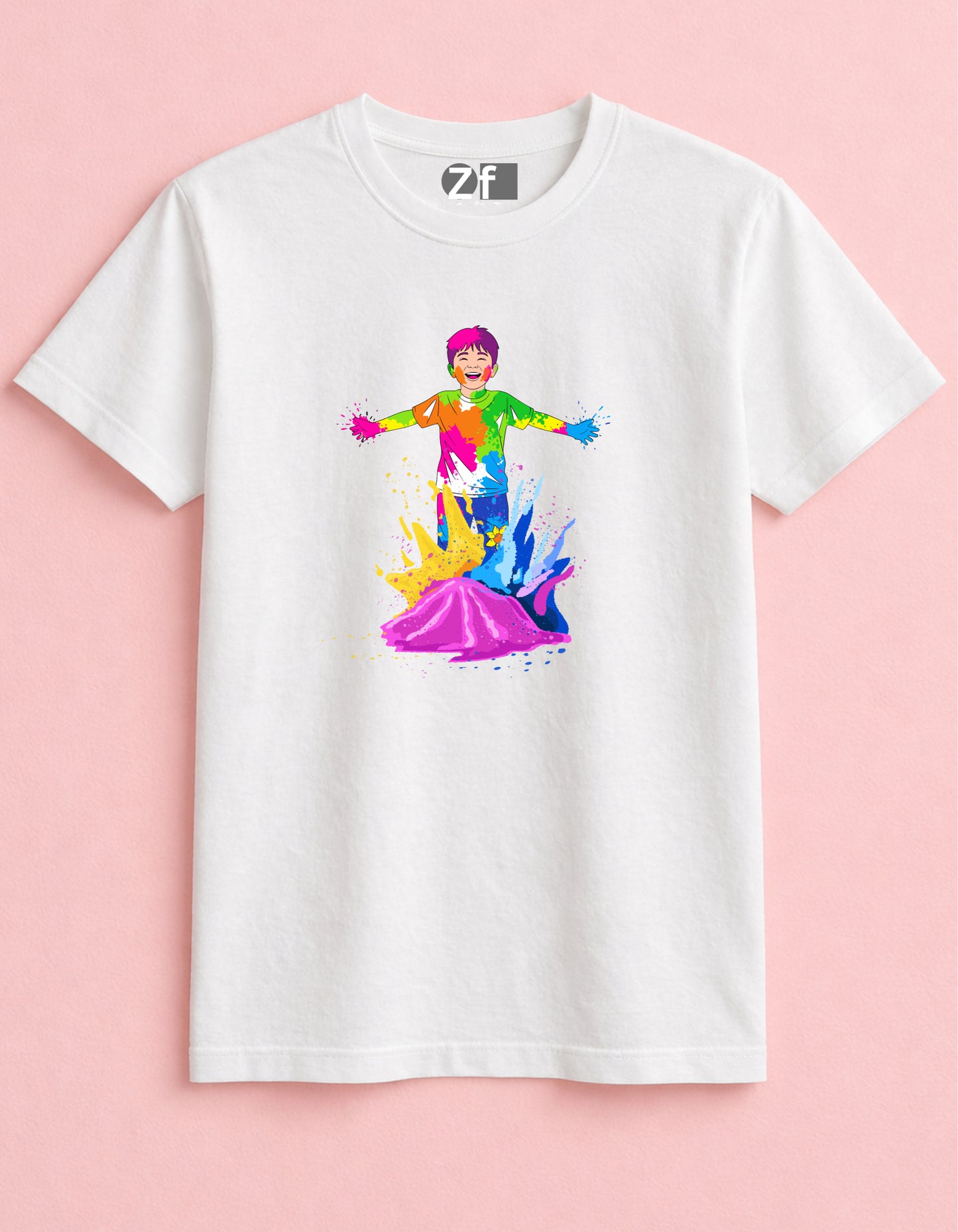 Women Holi Tshirt