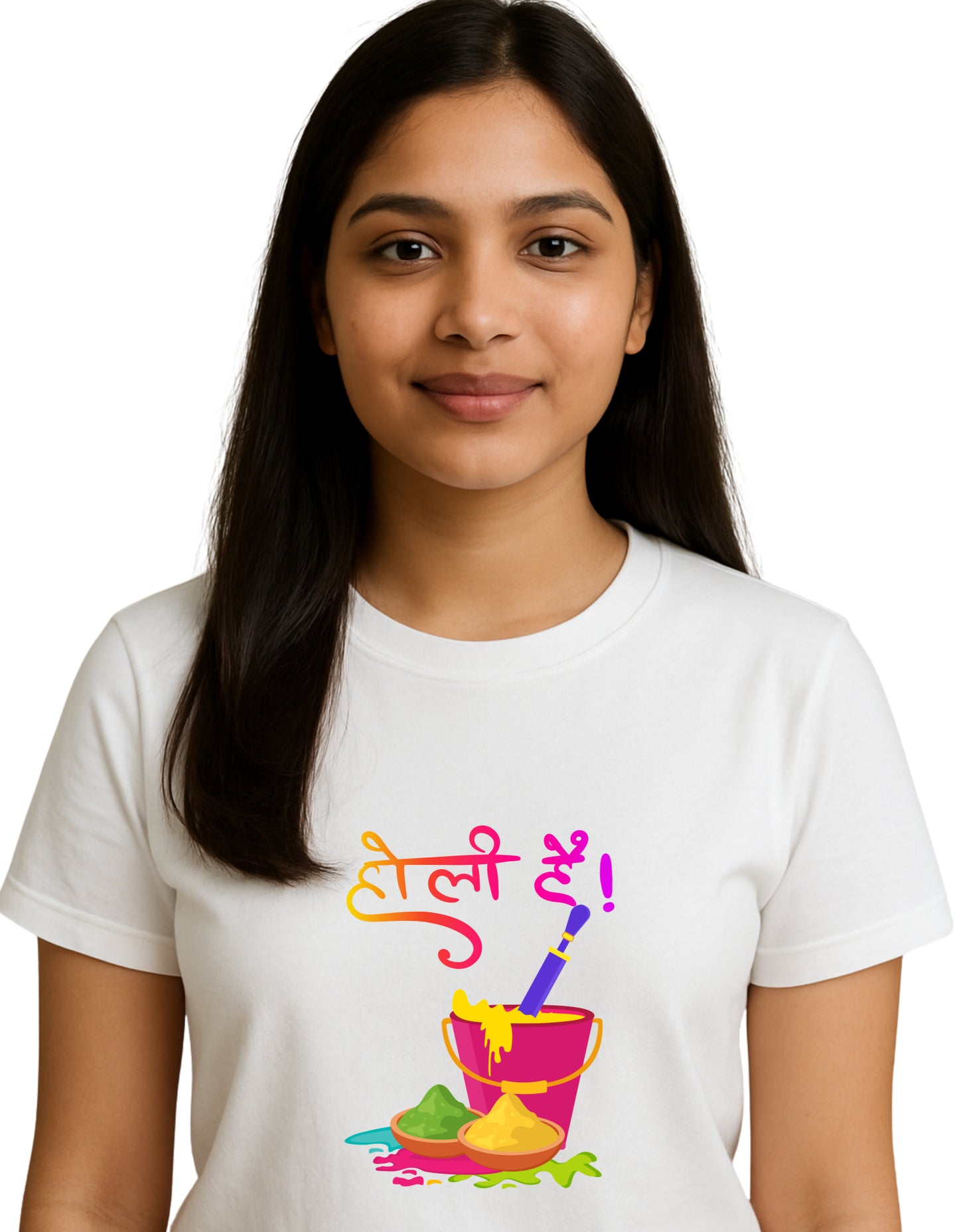 Women Holi Tshirt