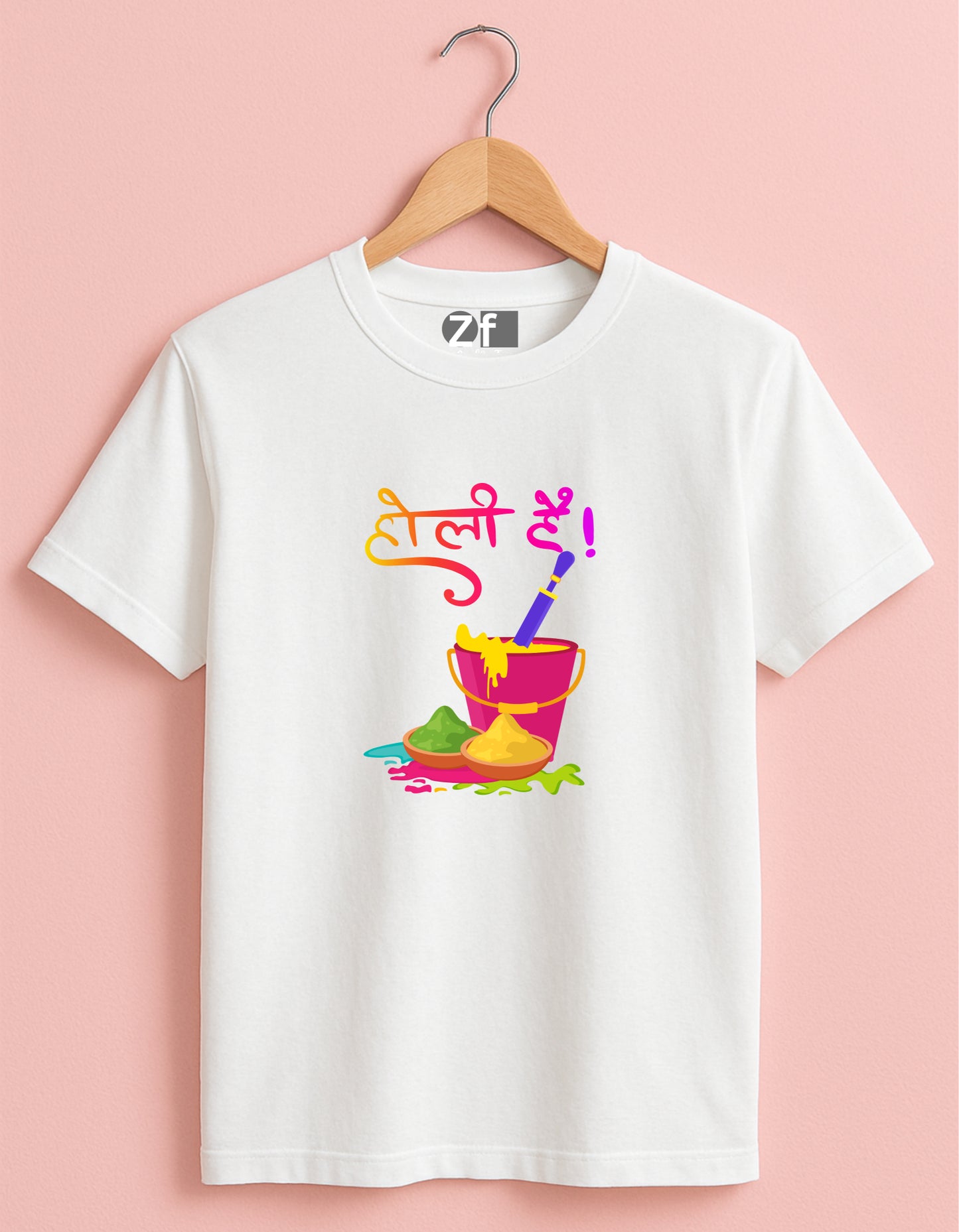 Women Holi Tshirt