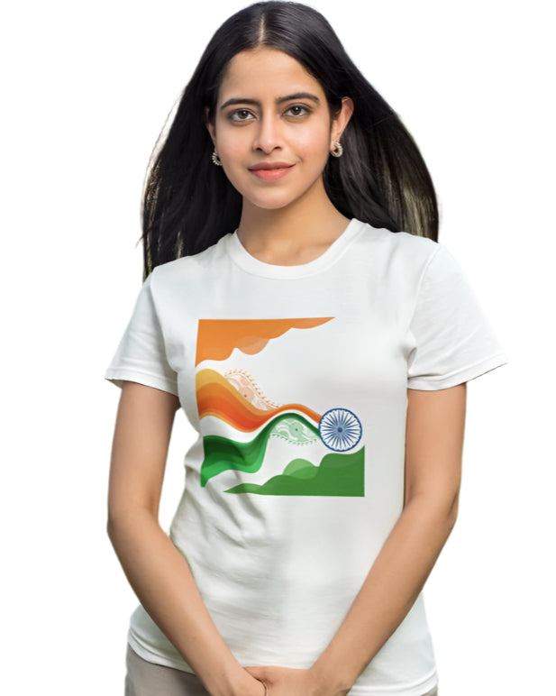Independence Day T-shirt for women by ZealforTee