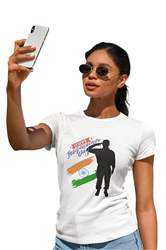 Independence Day T-shirt for women by ZealforTee