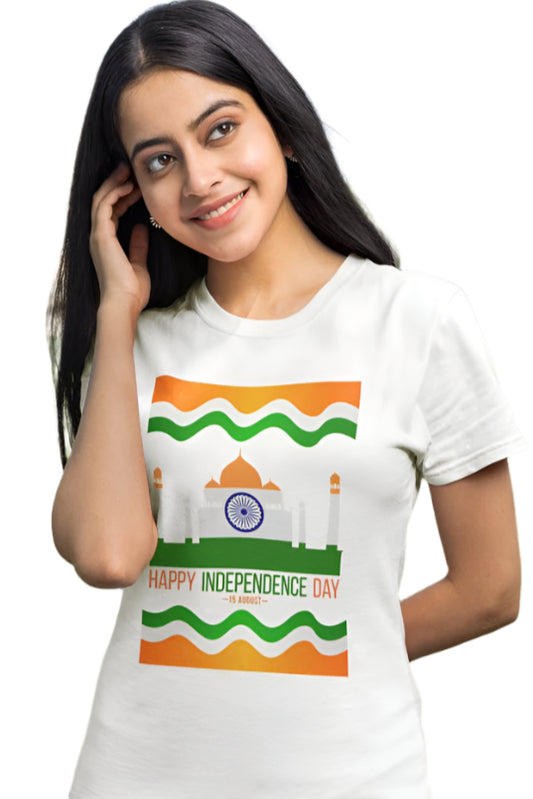 Independence Day T-shirt for women by ZealforTee