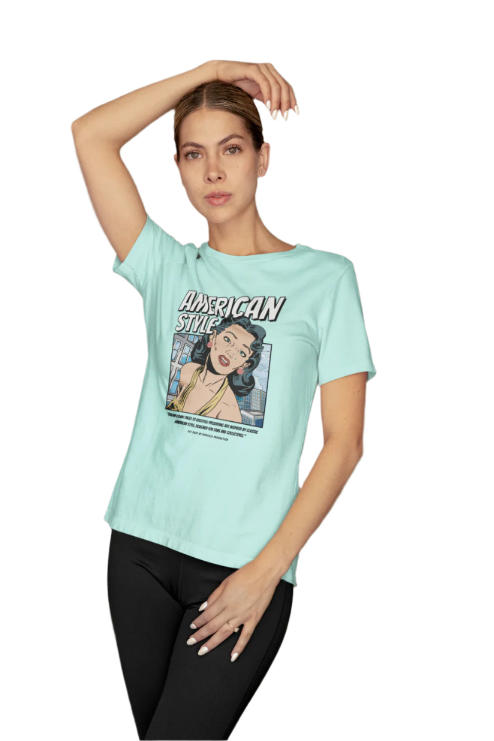 Women's American Style T-Shirt Wild Watermelon by ZealforTee