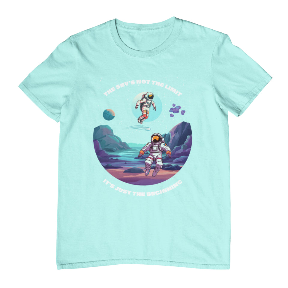 Women's Space T-Shirt Mint by ZealforTee
