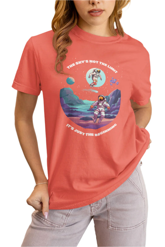 Women's Space T-Shirt Wild Watermelon by ZealforTee
