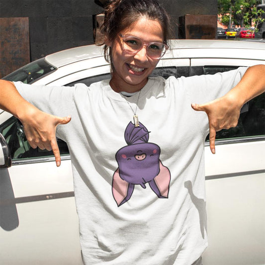 Women Bat T-shirt Black by ZealforTee