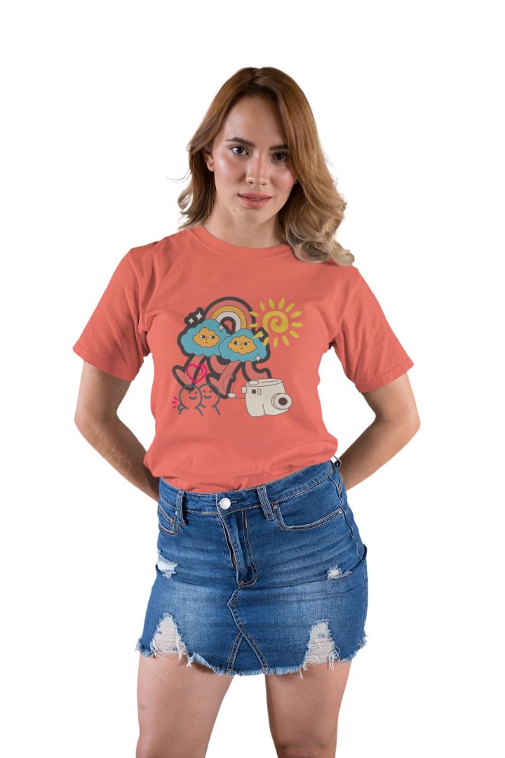 Women's BFF T-Shirt Wild Watermelon by ZealforTee