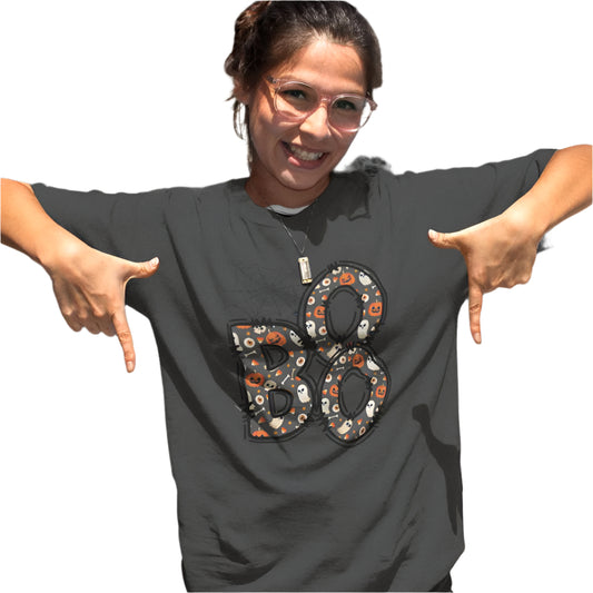 Women's Boo T-shirt White by ZealforTee