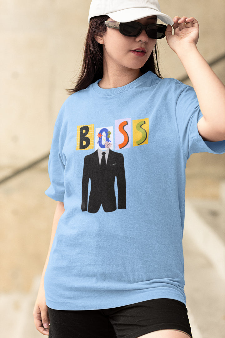 Women's Boss Oversized T shirt