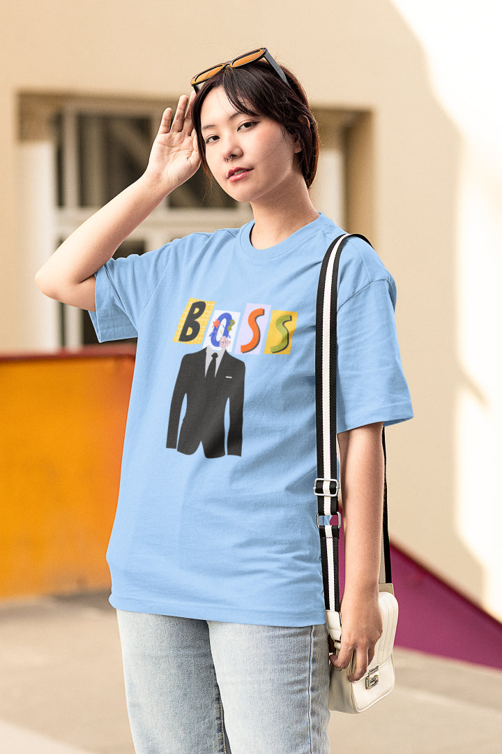 Women's Boss Oversized T shirt