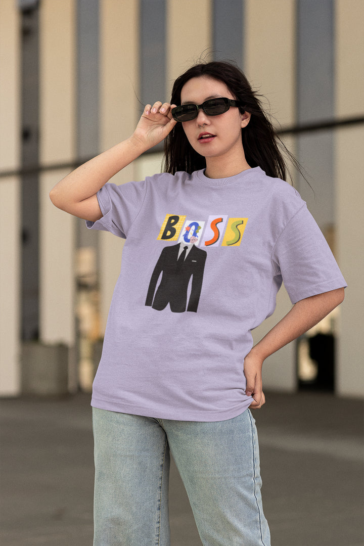 Women's Boss Oversized T shirt