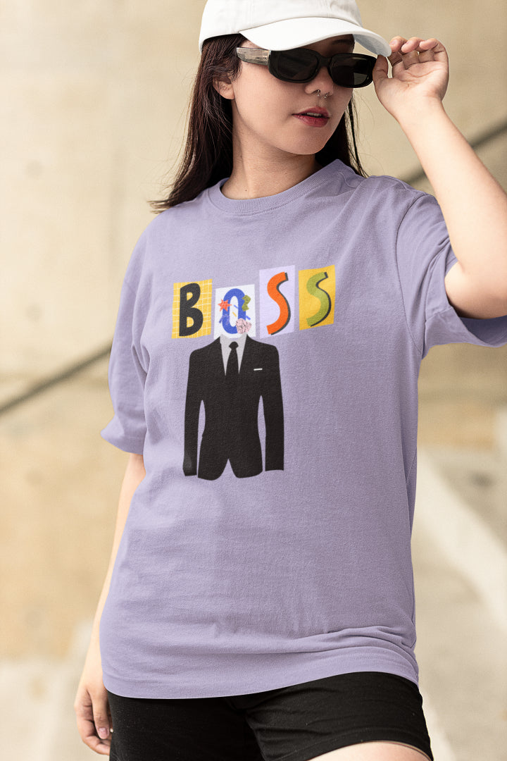 Women's Boss Oversized T shirt