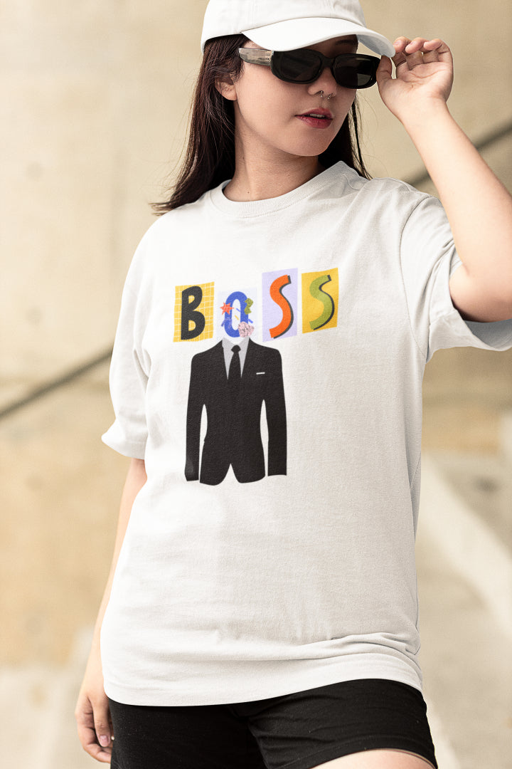 Women's Boss Oversized T shirt