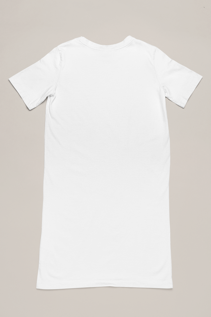 Women's Tutti Frutti T-shirt Dress Red by ZealforTee