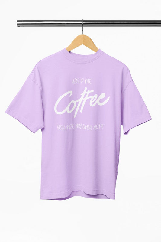 Women's Coffee T-Shirt Iris Lavender by ZealforTee